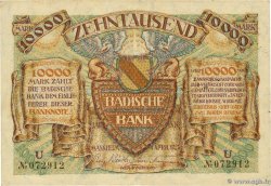 10000 Marks DEUTSCHLAND Mannheim 1923 PS.0910 fSS