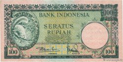 100 Rupiah INDONESIA  1957 P.051 q.SPL