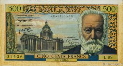 500 Francs VICTOR HUGO FRANKREICH  1958 F.35.09