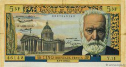 5 Nouveaux Francs VICTOR HUGO FRANCIA  1959 F.56.02