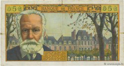 5 Nouveaux Francs VICTOR HUGO FRANCIA  1959 F.56.02 BB