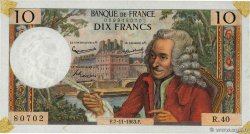 10 Francs VOLTAIRE FRANCIA  1963 F.62.05 q.SPL