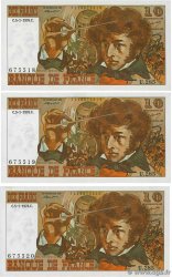 10 Francs BERLIOZ Consécutifs FRANCE  1976 F.63.17 SUP+