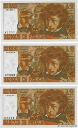 10 Francs BERLIOZ Consécutifs FRANCE  1975 F.63.09