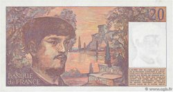 20 Francs DEBUSSY FRANCIA  1980 F.66.01 SC+