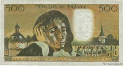 500 Francs PASCAL FRANKREICH  1975 F.71.13 S