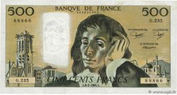 500 Francs PASCAL FRANKREICH  1986 F.71.34 SS