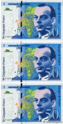 50 Francs SAINT-EXUPÉRY Consécutifs FRANCE  1993 F.72.02