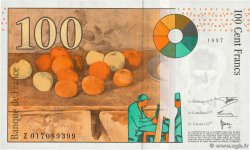 100 Francs CÉZANNE FRANCE  1997 F.74.01 pr.NEUF