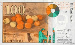 100 Francs CÉZANNE FRANCE  1997 F.74.01 UNC-