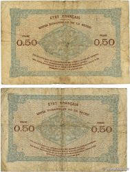 50 Centimes MINES DOMANIALES DE LA SARRE Lot FRANCIA  1920 VF.50.03 MC