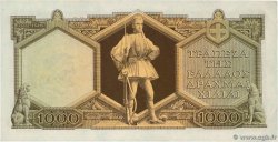 1000 Drachmes GREECE  1947 P.180a XF-