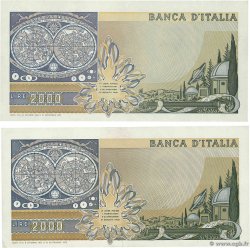 2000 Lire Lot ITALIE  1973 P.103a/c SUP