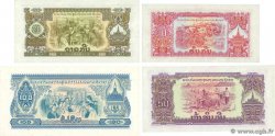 10, 20, 50 et 100 Kip Lot LAOS  1975 P.20, P.21, P.22 et P.23  UNC-