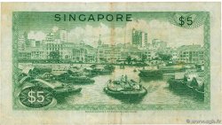 5 Dollars SINGAPORE  1967 P.02d MB