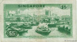 5 Dollars SINGAPORE  1967 P.02a F