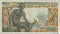 1000 Francs DÉESSE DÉMÉTER FRANKREICH  1942 F.40.06 S