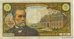 5 Francs PASTEUR FRANCE  1967 F.61.05