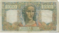 1000 Francs MINERVE ET HERCULE FRANKREICH  1945 F.41.01 fS