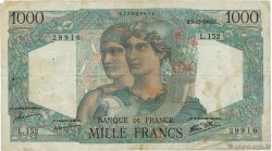 1000 Francs MINERVE ET HERCULE FRANCIA  1945 F.41.09