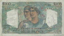 1000 Francs MINERVE ET HERCULE FRANCIA  1948 F.41.22 q.BB