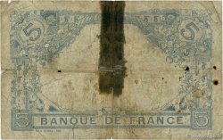 5 Francs BLEU FRANKREICH  1916 F.02.42 GE