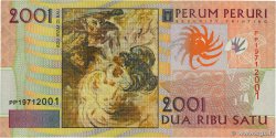 1 Mark Test Note INDONESIA  2000 P.- UNC