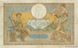 100 Francs LUC OLIVIER MERSON grands cartouches FRANCE  1936 F.24.15 F+