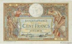 100 Francs LUC OLIVIER MERSON type modifié FRANCE  1937 F.25.07