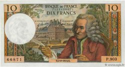 10 Francs VOLTAIRE FRANCIA  1973 F.62.63 BB