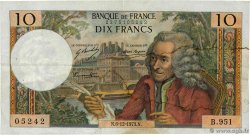 10 Francs VOLTAIRE FRANKREICH  1973 F.62.65 fSS