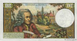 10 Francs VOLTAIRE FRANCE  1973 F.62.61 VF