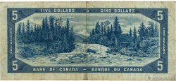 5 Dollars CANADA  1954 P.068a TB