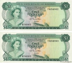 1 Dollar Consécutifs BAHAMAS  1974 P.35a BB