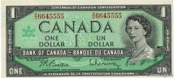 1 Dollar CANADA  1967 P.084b