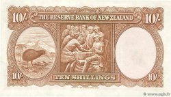 10 Shillings NOUVELLE-ZÉLANDE  1960 P.158c TTB