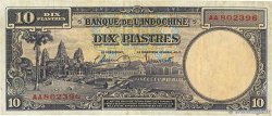 10 Piastres INDOCHINE FRANÇAISE  1947 P.080