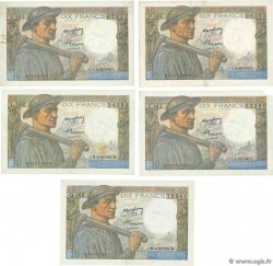 10 Francs MINEUR Lot FRANCE  1947 F.08.19 VF