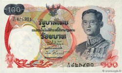 100 Baht THAÏLANDE  1968 P.079a SUP