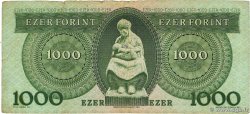 1000 Forint HUNGARY  1983 P.173b VG