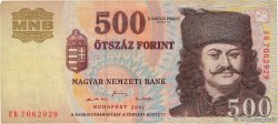 500 Forint HUNGRíA  2001 P.188a