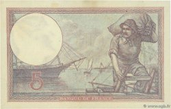 5 Francs FEMME CASQUÉE FRANCIA  1925 F.03.09 EBC