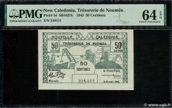 50 Centimes NOUVELLE CALÉDONIE  1943 P.54 pr.NEUF