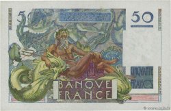 50 Francs LE VERRIER FRANCIA  1950 F.20.16 q.FDC