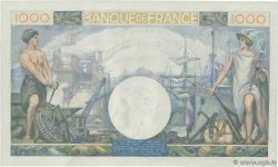 1000 Francs COMMERCE ET INDUSTRIE Numéro spécial FRANCIA  1944 F.39.05 AU+