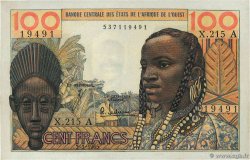 100 Francs Numéro radar WEST AFRICAN STATES  1965 P.101Ae