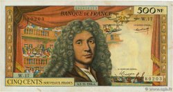 500 Nouveaux Francs MOLIÈRE FRANCE  1964 F.60.07 VF