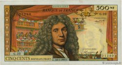 500 Nouveaux Francs MOLIÈRE FRANCE  1966 F.60.09