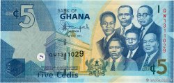 5 Cedis GHANA  2015 P.38f