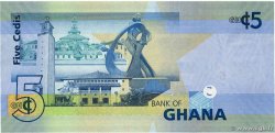 5 Cedis GHANA  2015 P.38f UNC-